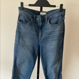 Madewell Stovepipe Jeans 30